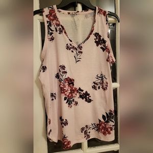 Time and Tru V neck sleeveless shirt